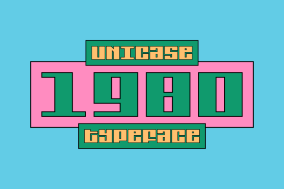 1980 Unicase: A Vintage Font for Modern Business