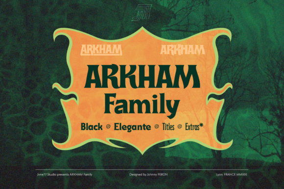 Arkham Font Review: Bold Display Type for Makers