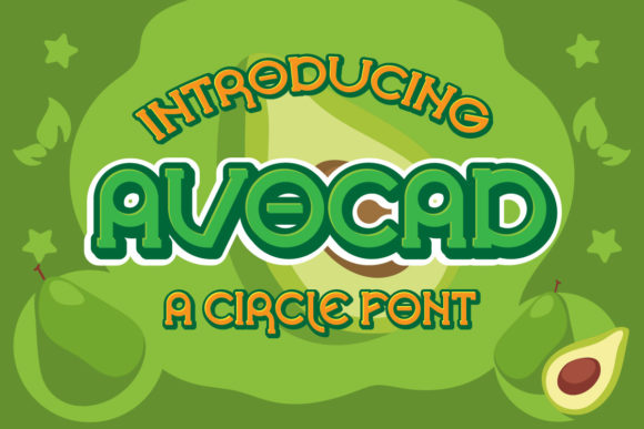 Avocad: A Cool Display Font for Creative Projects