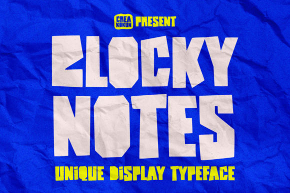 Blocky Notes: A Bold Font for Creative Projects