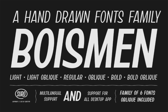 Boismen Font for Creative Projects