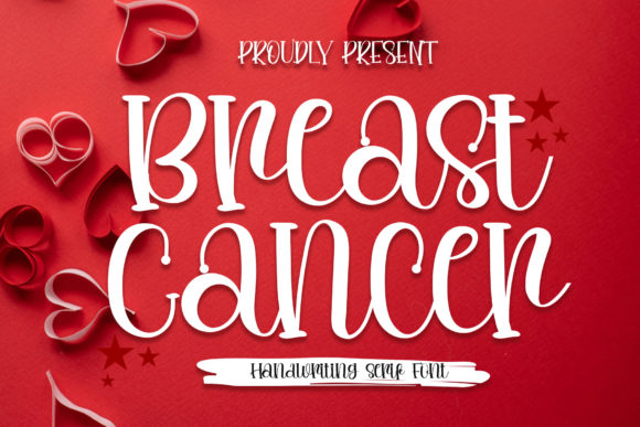 Breast Cancer Font: Chic Display for Creative Projects