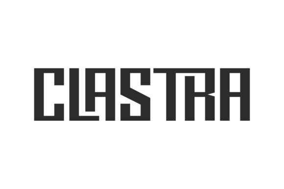 Clastra: The Robotic Display Font for Scroll-Stopping Ads