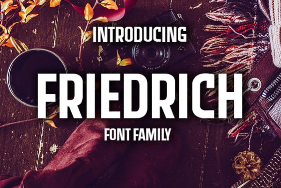 Friedrich Font for Bold Campaigns