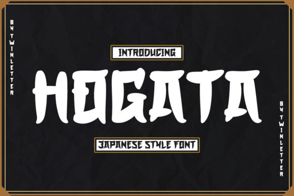 Hogata: A Premium Display Font