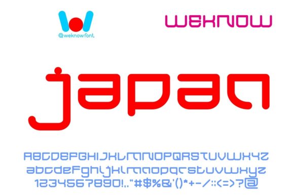 Japan Font for Bold Branding