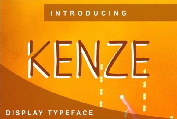 Kenze Font for Web Design