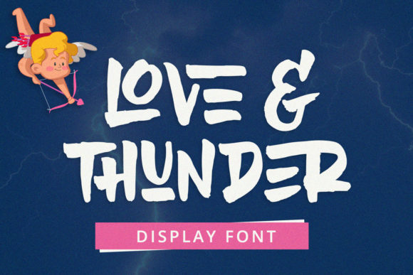 Love Thunder: A Futuristic Font for Creative Projects