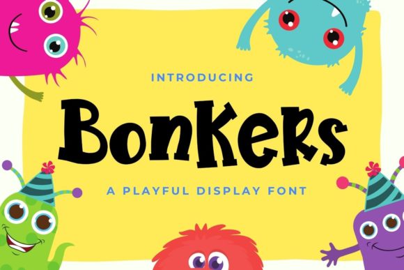 Make Your Brand Memorable with the Bonkers Display Font