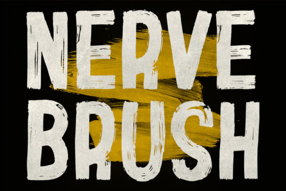 Nerve Brush Font for Bold Branding