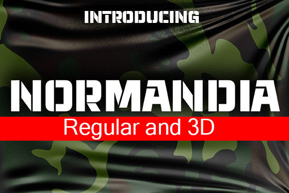 Normandia Font for Creative Makers