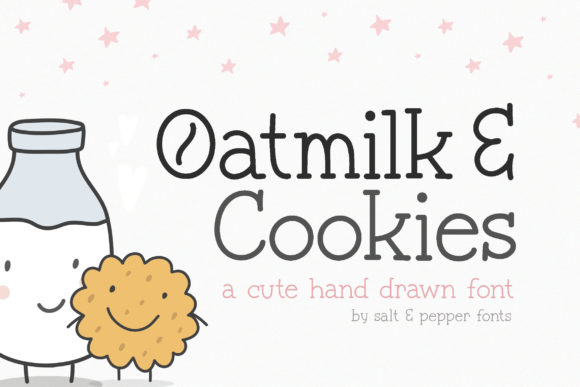 Oatmilk Cookies Font