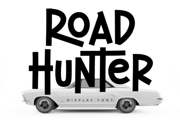 Road Hunter: A Bold Typeface for Modern Editorial Design