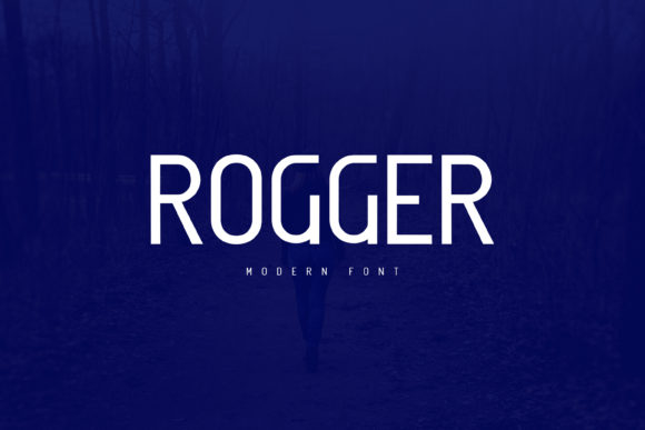 Rogger: A Modern Display Font for Business Branding