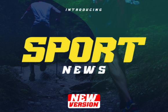 Sport News Font for Creative Projects