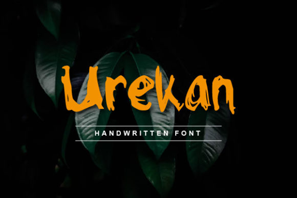 Urekan: A Creepy Display Font for Web Design