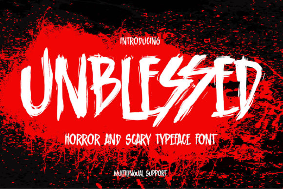Using Unblessed Display Font for Dark Web Designs