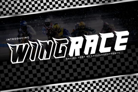 WingRace Font Review