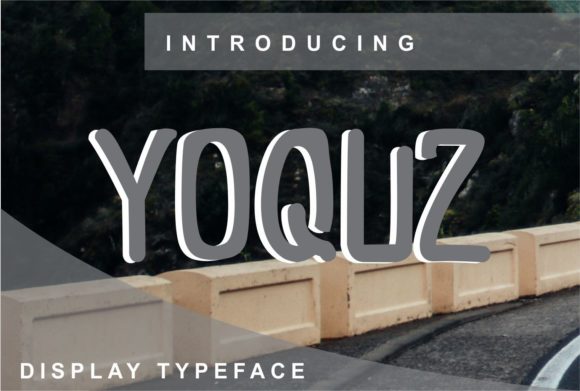 Yoquz Font for Creative Projects